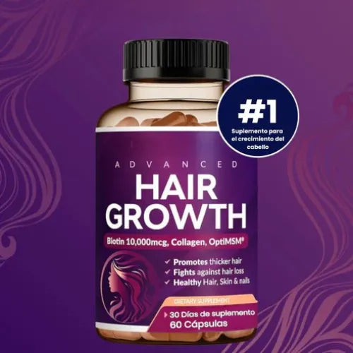 Suplemento Hair Growth | Bloqueador DHT para crecimiento capilar avanzado