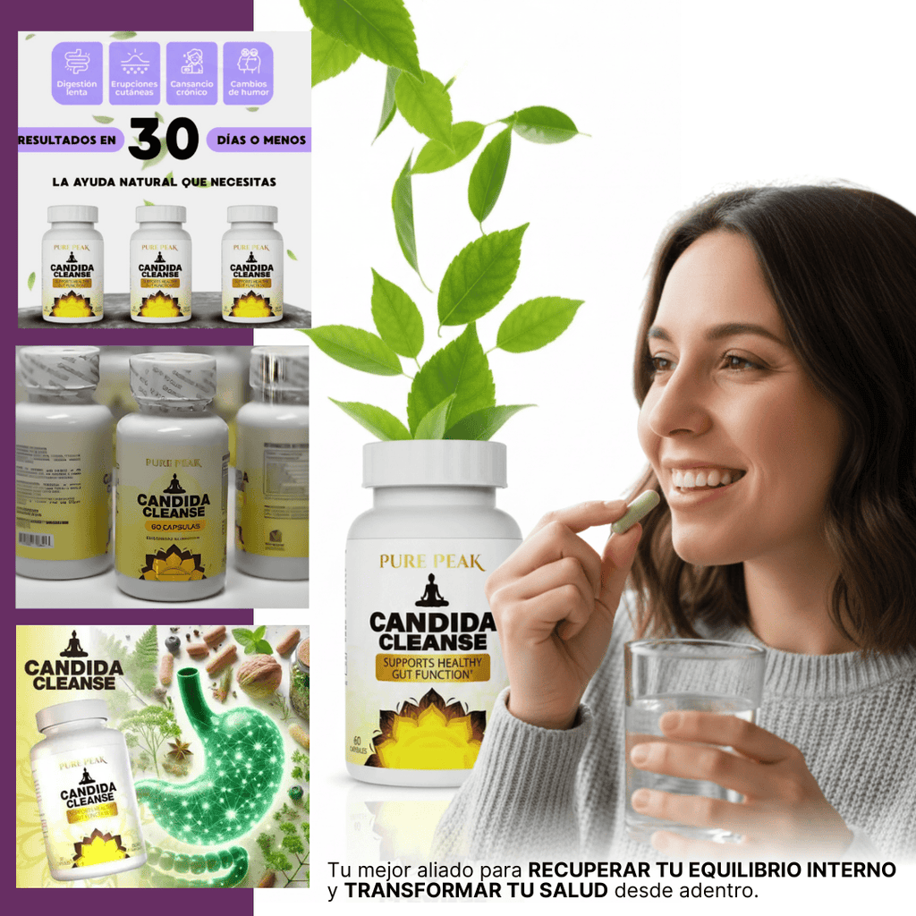 Suplemento Detox Intestinal Candida Cleanse™