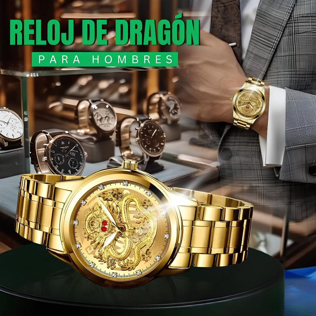 Reloj de dragón | 50% de Descuento
