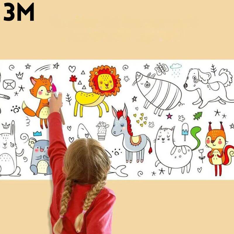 Colorear gigante | Rodillo Graffiti