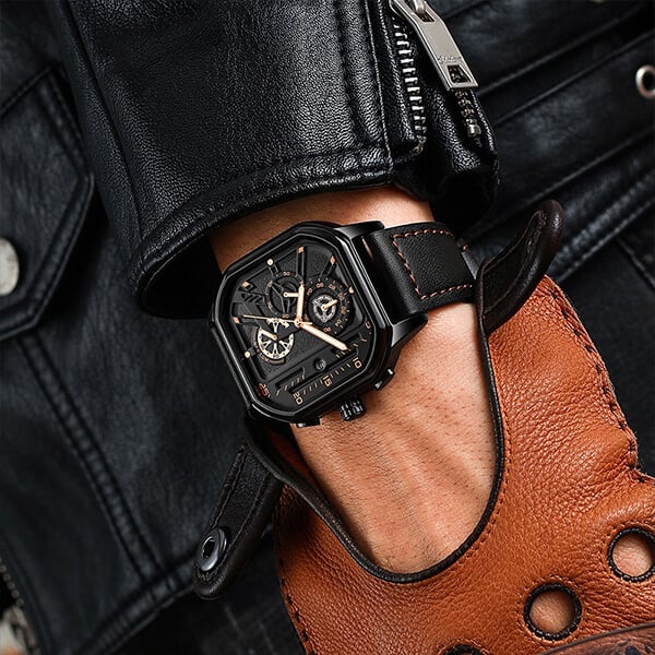 Reloj de cuarzo moderno para hombre